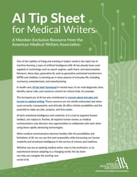 AI-Tip-Sheet-for-Medical-Writers-cover